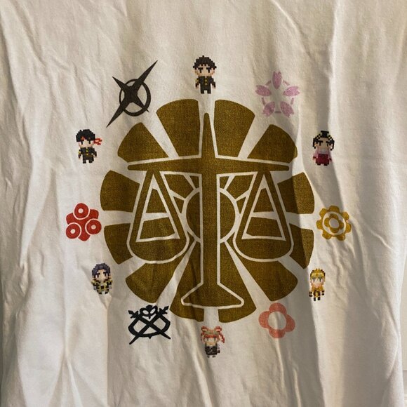 BELLA CANVAS Short Sleeve T Shirt from Great Ace Attorney Video Game Size S - Picture 2 of 7